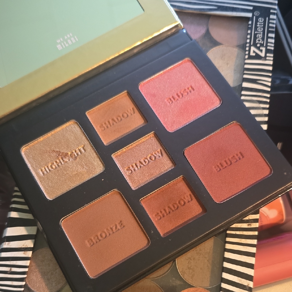 Milani Eyeshadow Palette - Bronze, Blush, Highlight